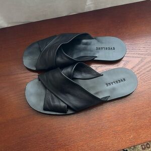 Everlane Black Day Crossover Sandal